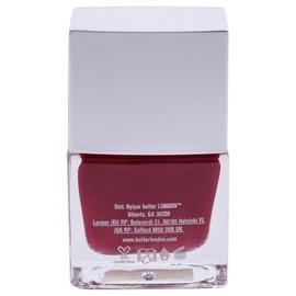Patent Shine 10X Nail Lacquer - Her Majestys Red by Butter London for Women - 0.2 oz Nail Polish | 0.2 oz