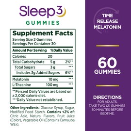 NBTY Sleep3 10mg 12x60 GMY US