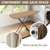 Bumkimue Ironing Board with Heat Resistant Cover, 43x13 Compact and
