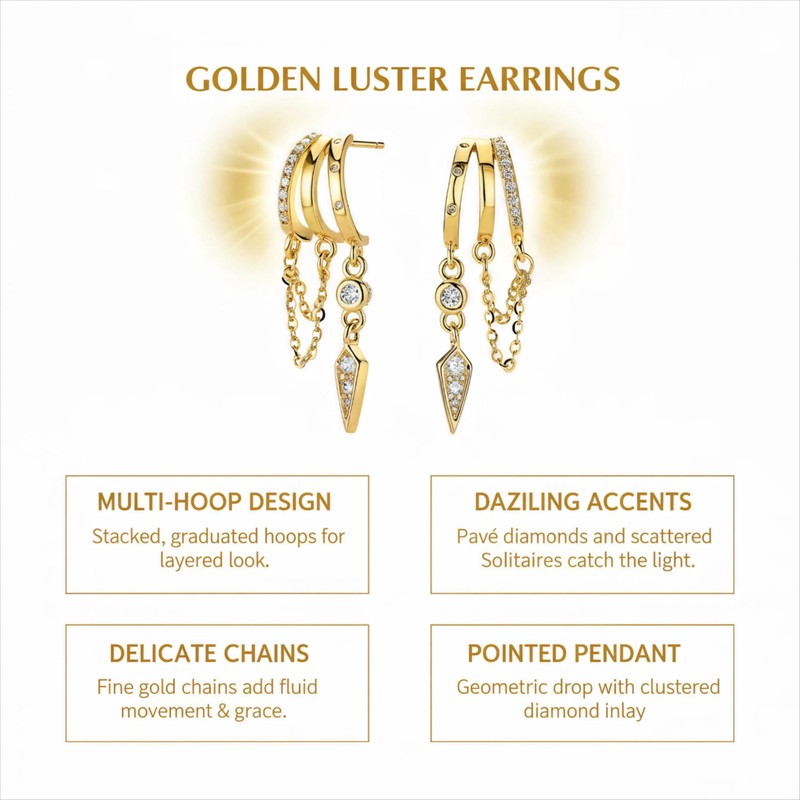 Drop Dangle Earrings Collection | Party & Date Night Statement