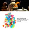 Fish Tank Fluorescent Bright Pebbles Luminous Glowing Stones for Aquarium