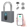 Candado Inteligente Robusto Huella Digital Bluetooth