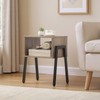HOOBRO Nightstands Set of 2, Stackable End Table, Side Table,