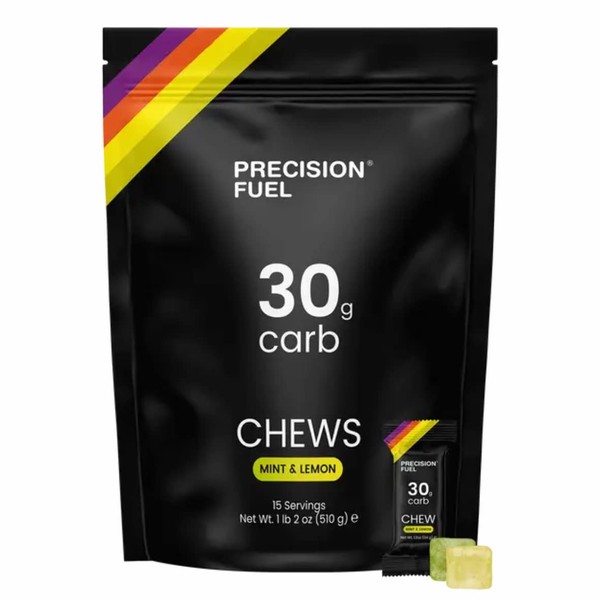 Precision Fuel PF 30 Energy Chews 34g (Mint & Lemon Flavour (15 x 34g Chews))