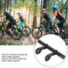 20CM Carbon Tube Bicycle Handlebar Extender Bracket Mount Bike Headlight