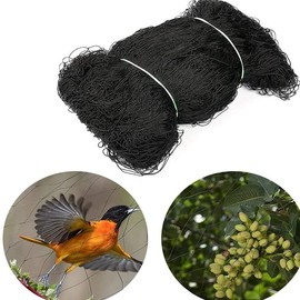 RATSTONE Bird Protection Net, Bird Net, Bird Protection Nets (7.5 m x 7.5 m), 25 mm Net, Extra Strong Woven Net, Bird Net, Fruit Tree Net, Cat Net, Dense Leaf Net, Cable Ties, Reusable