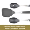 Anolon SureGrip Tools and Gadgets Solid Spoon, 13-1/4", Gray