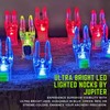 Flying Arrow Archery Jupiter Lighted Nocks | Bright Lighted Nocks
