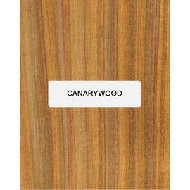 Canarywood Thin Stock Lumber Boards Wood Crafts 1" x 6" x 48"