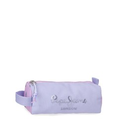 Pepe jeans Becca Pencil Case, Dark Purple, Standard Size, Round case