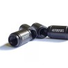 AutoValveCaps Flower Bouquet (Style 7) Tire Valve Caps - Black