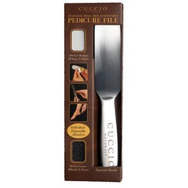 Cuccio Naturale Reusable Stainless Steel Pedicure File Kit