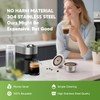 Refillable Coffee Pods for Nespresso Vertuo,1pcs,7.7oz