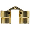 SOSS - 100CUS4 Mortise Mount Invisible Hinges with 4 Holes,
