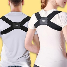 Bent, curled, round shoulder posture, body type, shoulder straightening band, bent back stretching, correct shoulder straightening Fixed L
