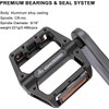 KONG MING CAR Bicycle Pedals, Non-Slip MTB Pedals Made of