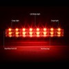 DNA MOTORING 3BL-FSPRAN99-LED-RD Red Lens LED High Mount 3rd Third