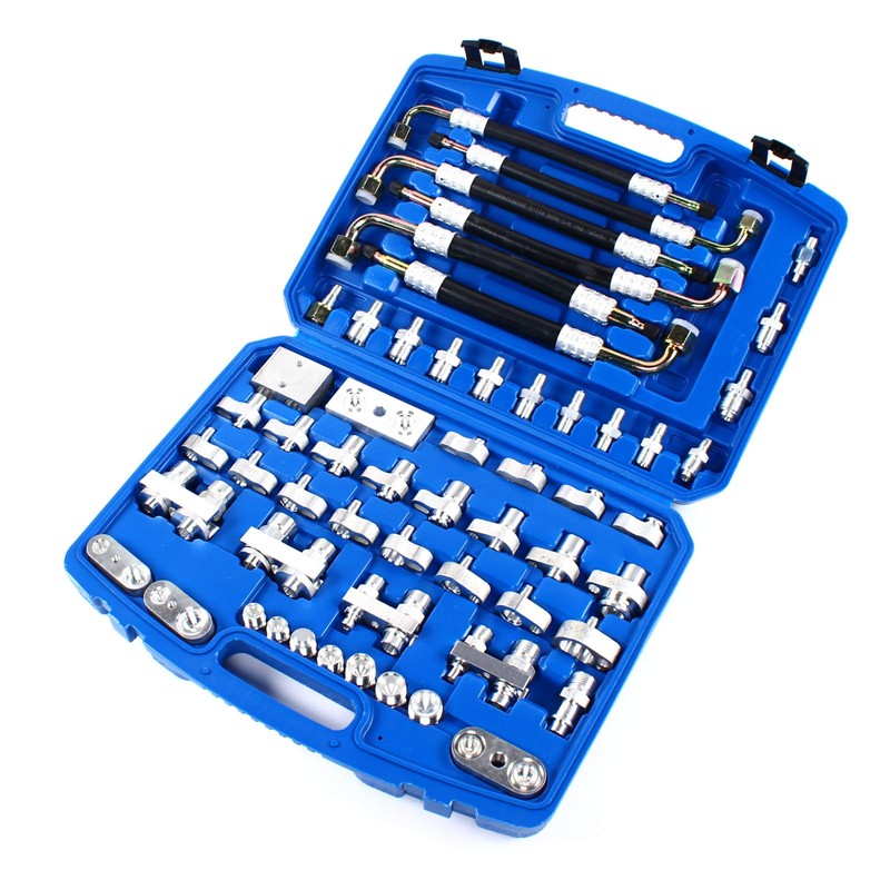 QUSKLISU Air Conditioning Leak Test Kits, 56pcs Air Conditioning Leak