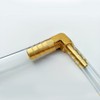 Joywayus 3/8" to 1/4" Reducer Hose ID Barb 90 Degree