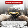XUTVOTOR Front Hood Scoop Spotlight for 2024 Can-Am Maverick R,