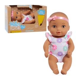 WaterBabies Doll Sweet Cuddlers, Donuts, Support a Partnership with charity: water, Water Filled Baby Doll, Kids Toys for Ages 3 Up by Just Play