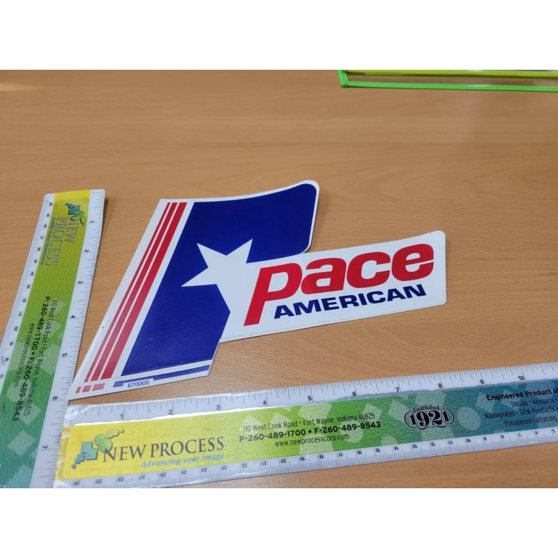 Pace Trailer - Pace American Logo - Part #670005 (from