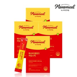 Vitamin Village 비타민마을 모노밀 애사비 클렌즈 저당스틱 5g x 30포 4박스 (총 120포) Vitamin Village Monomil Aesabi Cleanse Low Sugar Stick 5g x 30 Packs (Total 120 Packs)