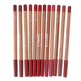 12 Colors Lip Liner Matte Lipstick Lipliner Waterproof Sweat Resistant Long Lasting Lip Pen One Step Lips Makeup Kit for Daily