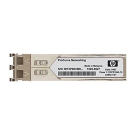 HP JD092B X130 10G SFP+ LC SR TRANSCEIVER Module - 0231A0LG (Renewed)
