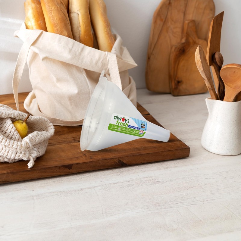 Small Funnel - Natural - Clear - Food Storage, Portion