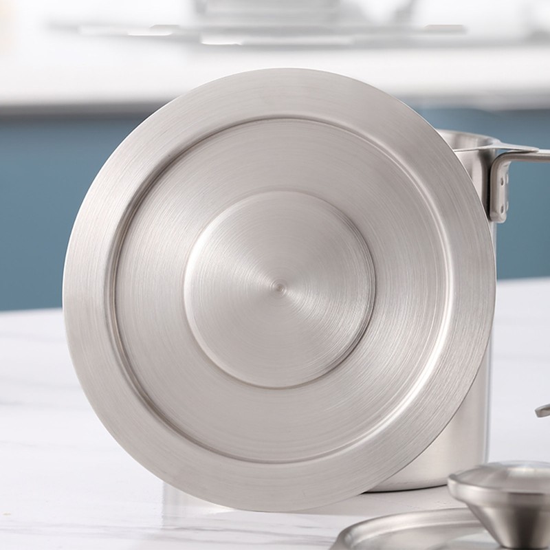 Bacon Grease Container with Strainer 304 Stainless Steel 1.8L Food