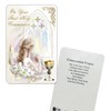 Laminated Prayer Card First Holy Communion 8.5x5.5cm – Girl C71724