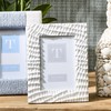 Two's Company White Coral Reef Photo Frame, Resin, Set of