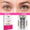 Magnetic Eyelashes Natural Look - 10 Pairs False Eyelashes Magnetic