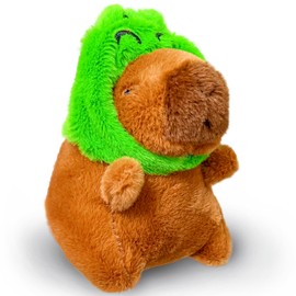 Soft Capybara Plush Toys for Kids and Teens, Cute Stuffed Animals Doll, Kawaii Plushies Keychain, Small Capybara Stuffed Animal Plush Toys for Party Favors, Easter Basket Stuffers