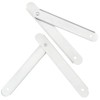 ITROLLE 2PCS Silver Folding Step Ladder Hinge Replacement Kit Aluminum
