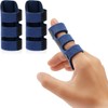 TNSOYCA Finger Splint - 2pcs Adjustable Thumb Splint Trigger,with 3