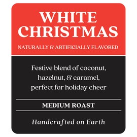 Copper Moon Ground Coffee, White Christmas Blend, Medium Roast, 3 Bags (12 oz. Each)
