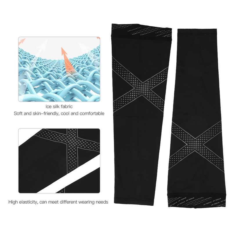 Pair Wheelup UV Protection Sleeve Sun Resistant Cuff Summer Outdoor