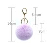 COZENTA Charm, Fluffy, Pom Pom Keychain, Cute, Set of 2,