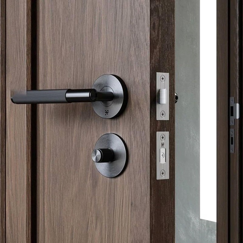Adjustable Door Latch, 60/70mm Adjustable Passage Door Latch, Doors Knob