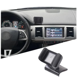 DIYUCAR Car Phone Holder for Jaguar XF 2008-2015 Center Console Dashboard Car Phone Mount GPS Navigation Mount (Style A)