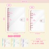 YESprime Personal Organizer, Sealing Notebook, Cover, A5 Binder, 6 Holes,