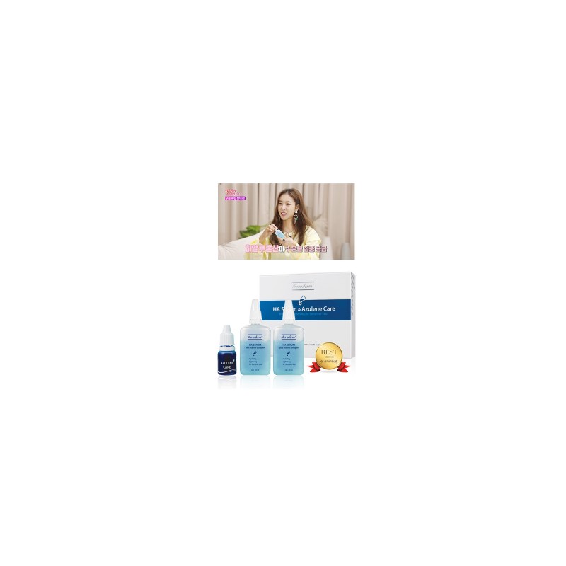 Ceraderm HA Serum & Azulene Care Kit / 쎄라덤 HA