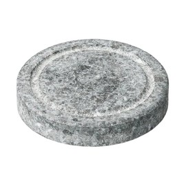Round Steak Stone 4.7 inches (12 cm) | Grilled Stone [ 4.7 x 0.8 inches (12 x 2 cm) ] Made in Korea