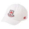 Canterbury ACJ03466 Kids Short Brim Cap, white