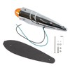 MGWILL Glass Cab Marker Light, Amber Lens Top Roof Running