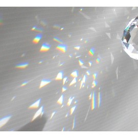 38Pcs Clear Crystal Ball Prism, BetterJonny 20mm Crystal Ball Prism Pendant Suncatcher Hanging Crystals Faceted Prisms Rainbow Ball Pendants for House Decor