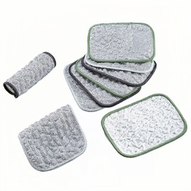 FANBODTA 10Pack Scrubber Sponge for Dishes, Pans & Grease - Dual-Side Non-Scratch, Super Absorbent, Heat Resistant - Strong Cleaning Power for Kitchen, Glass, Stove (Color Random)