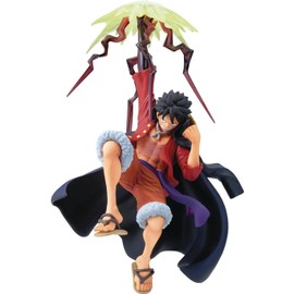 Monkey D. Luffy II One Piece Action Figure - Battle Record Collection SPECIAL VERSION - 15 cm - BP28832P Multicolor